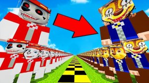 СЛЕЖКА ЗА МАРШАЛОМ МЕГАЩЕНКОМ EXE - ЩЕНЯЧИЙ ПАТРУЛЬ В 3 ЧАСА НОЧИ В МАЙНКРАФТЕ