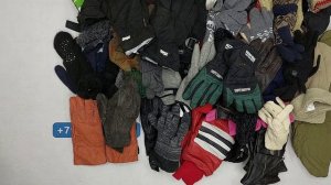 41011 Перчатки, 9пак, 90762 1/3, секонд (cream) оптом