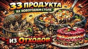 33 продукта на новогоднем столе из отходов — праздничный ОБМАН