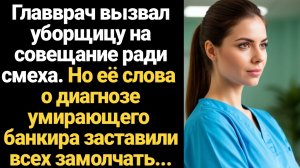 ИСТОРИИ ИЗ ЖИЗНИ/Главврач вызвал уборщицу на совещание ради смеха