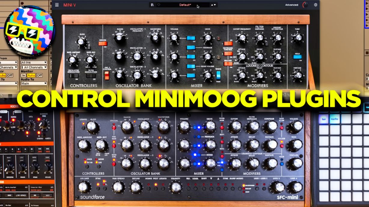 SoundForce SFC-Mini V4: New Minimoog VST Controller