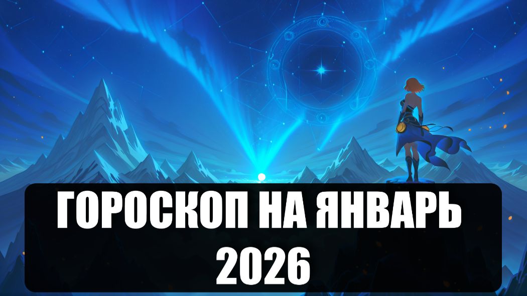 Гороскоп на ЯНВАРЬ 2026
