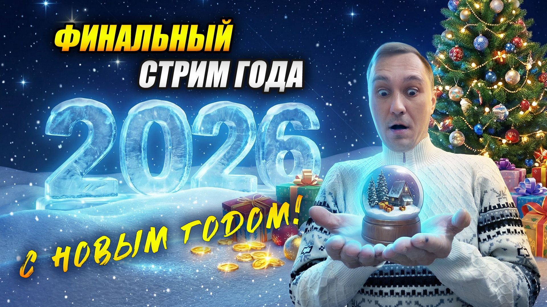 Финальный стрим года: Новогодний марафон эмоций и азарта! (Tanks Blitz | Танки Блиц) смотреть онлайн