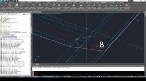 Вход/выход кабеля за границы лотка