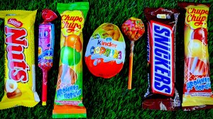 ASMR Самые классные конфеты, леденцы и батончики 🍬 А ещё яйцо киндер!