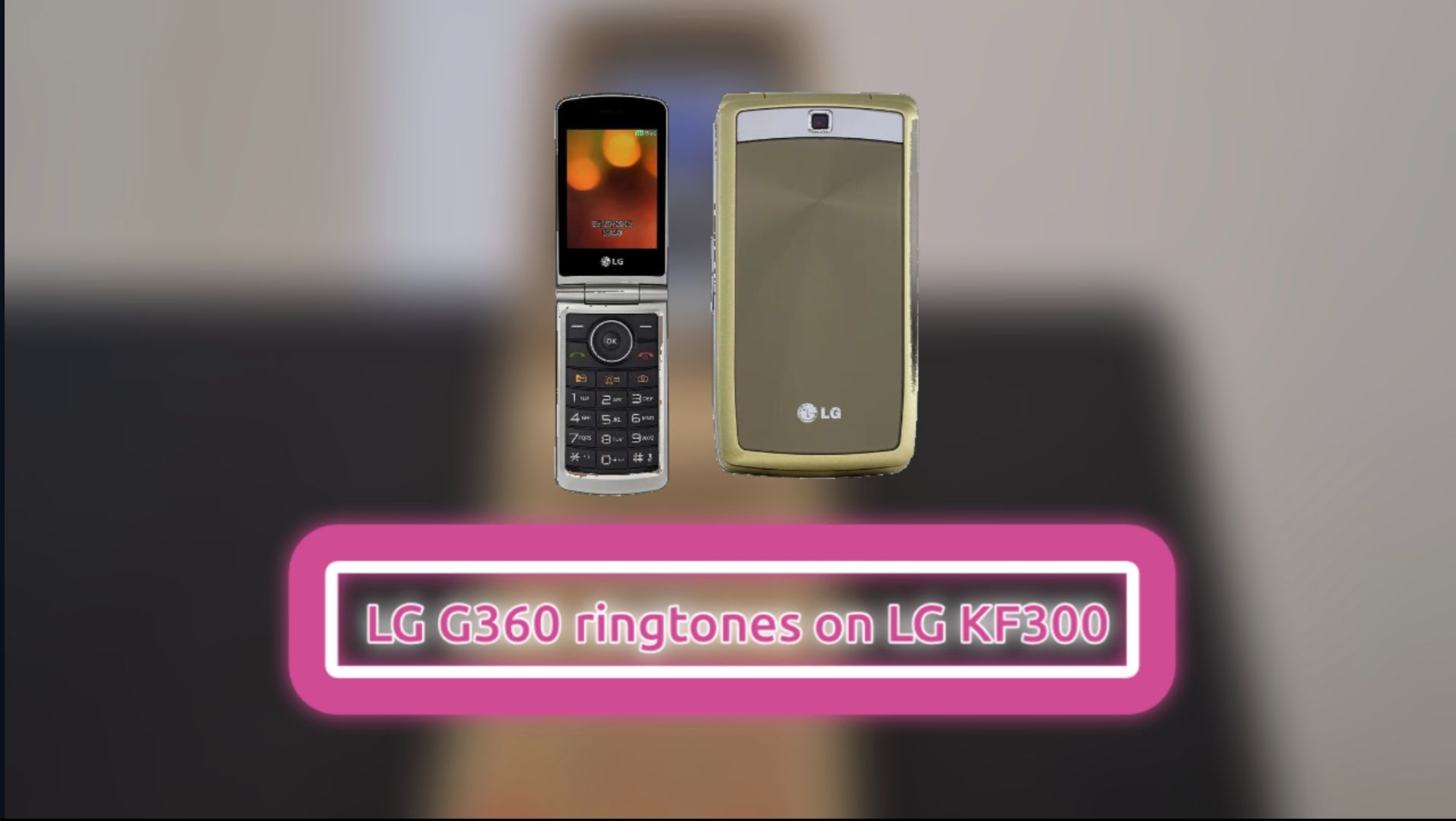 LG G360 ringtones on LG KF300 (Reupload) смотреть онлайн