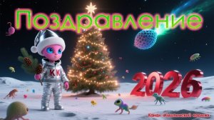 Поздравление с Новым годом и объяснение от автора. 2026