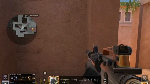 Играем в стандофф2 с моим другом