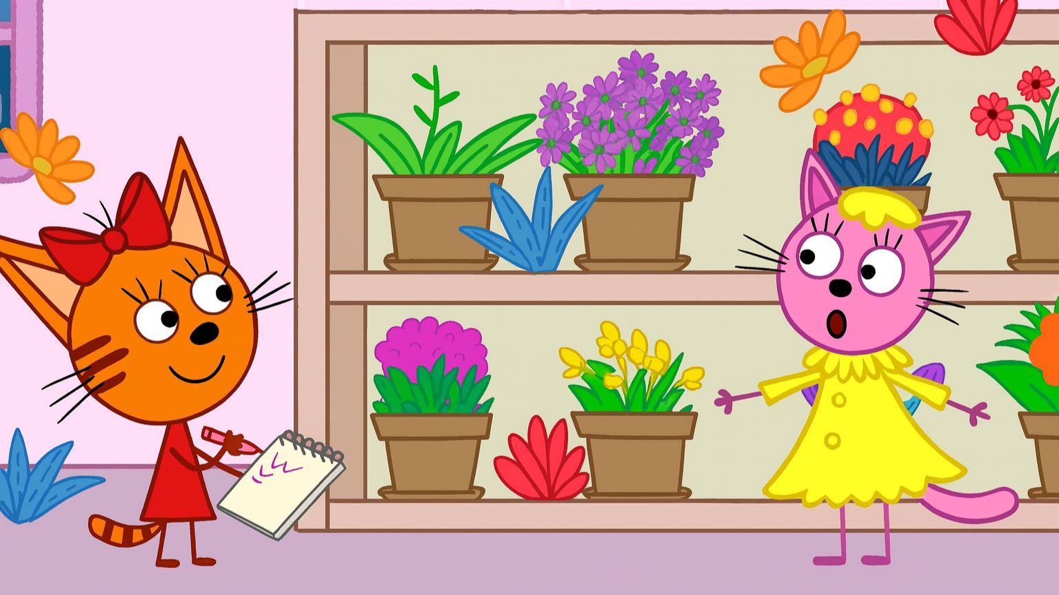 Три Кота — Мультфильм для Детей | Раскраски для Детей | Три Кота Мультик Смотреть | Развивающая Игра смотреть онлайн