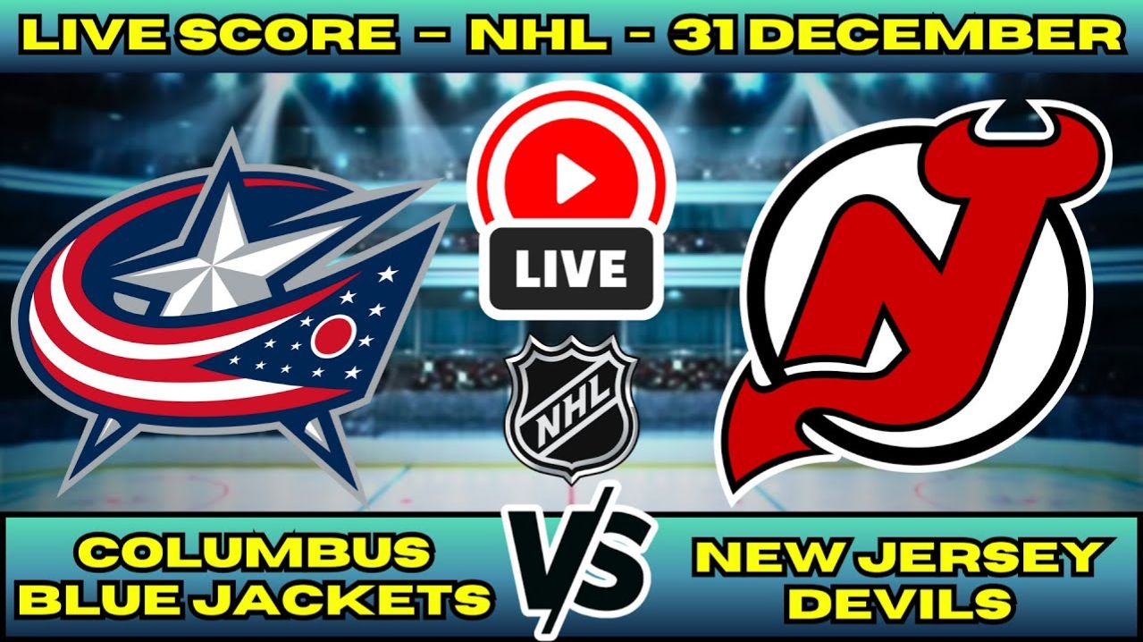 Коламбус — Нью-Джерси NHL 01.01.2026 Прямая трансляция смотреть онлайн