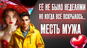 ЕЁ НЕ БЫЛО НЕДЕЛЯМИ, НО КОГДА ВСЁ ВСКРЫЛОСЬ... I МЕСТЬ МУЖА I ИСТОРИИ ИЗМЕН