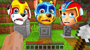 ПОЙМАЛИ ЩЕНЯЧИЙ ПАТРУЛЬ И ЗАКОПАЛИ НА КЛАДБИЩЕ В МАЙНКРАФТ