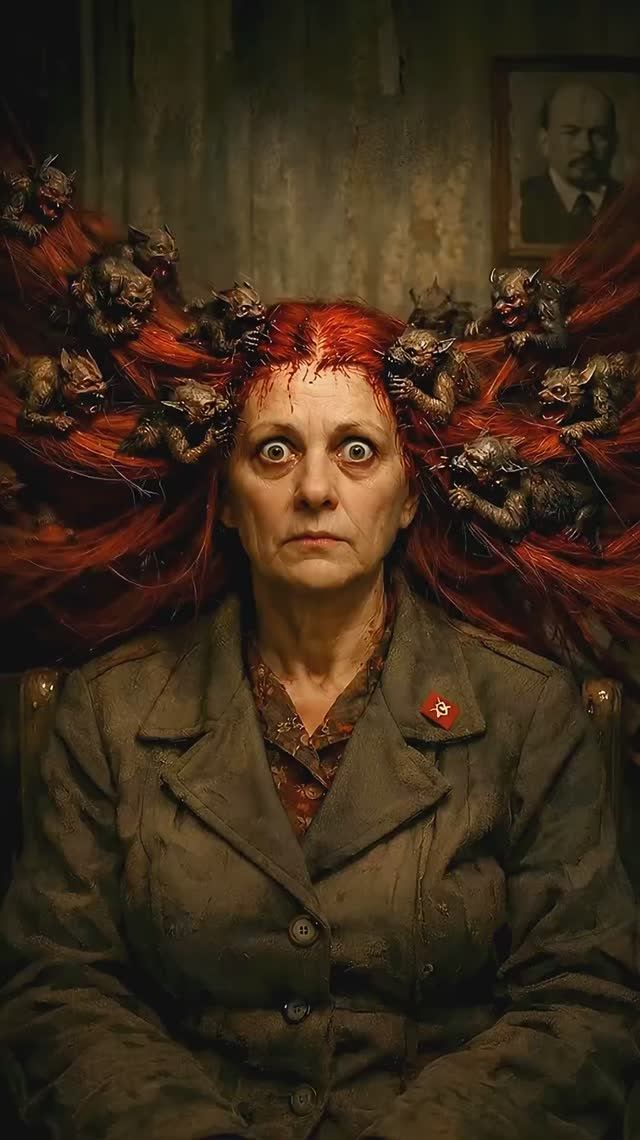 Чужие волосы, которым нужна была голова. Страшные истории. ИИ. смотреть онлайн