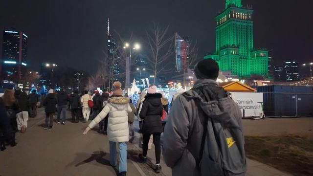 Рождественская Варшава сказочные улицы и атмосфера праздника смотреть онлайн