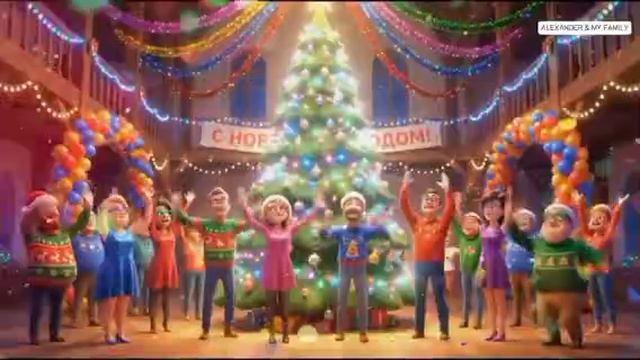 НОВЫЙ ГОД , НАБИВАЕМ ЖИВОТ.mp4 смотреть онлайн