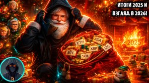 🚨 ИТОГИ 2025 в крипте BTC биткоин, альткоины, закрытые позиции, ошибки и взгляд в 2026! Советы вам