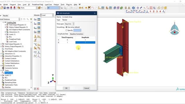 #15 ABAQUS Tutorial Defining loads, boundary conditions and amplitudes смотреть онлайн