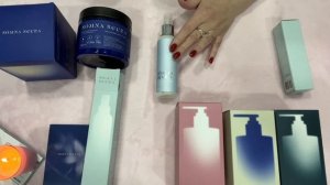 ASMR БЛИЗКИЙ ШЕПОТ НА НОЧЬ😴РАСПАКОВКА УХОД.КОСМЕТИКИ Somna Secra