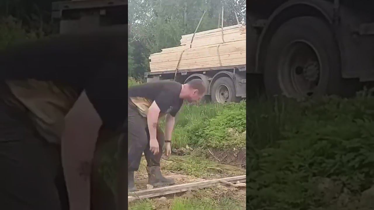 timber arrives #russia #wood #architecture #building смотреть онлайн