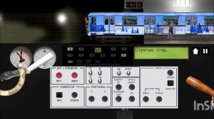 симулятор московского метро 2D поездка на всех новогодних поездах