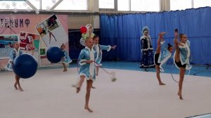 София 2 Первенство спортивного клуба ТРИУМФ Художественная гимнастика Красноярск 2023 новый год