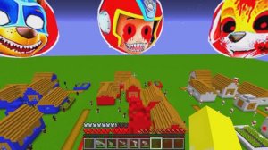 ВЫБЕРИ ДЕРЕВНЮ ЧТО БЫ ВЫЖИТЬ - ЩЕНЯЧИЙ ПАТРУЛЬ В МАЙНКРАФТЕ