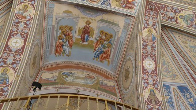 Священники Кафедрального собора совершили молебен на новолетие смотреть онлайн