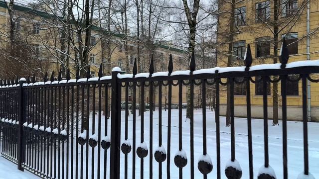 Зима на проспекте Энгельса. Удельная. смотреть онлайн