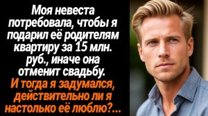 Жизненные Истории/Моя невеста потребовала, чтобы я купил квартиру её родителям за 15 млн руб, иначе