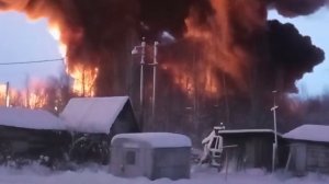 Появились кадры атаки БПЛА на Рыбинск. Атаковано промышленное предприятие. 31.12.2025