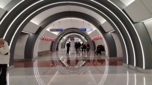 Обзор станций "Юго-Западная" и "Путиловская" новой, Красносельско-Калининской линии Питерского метро