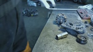 Замена подшибников генератора  своими руками  на авто тойота