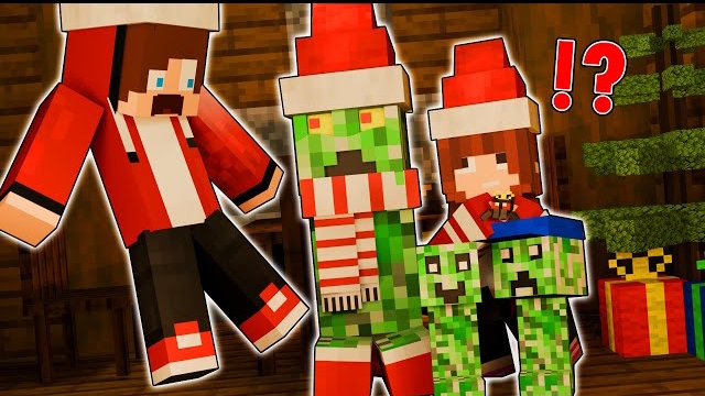 НОВОГОДНИЕ ПОДАРКИ ОТ КРИПЕРА - МУЛЬТФИЛЬМ ПРО МАЙНКРАФТ смотреть онлайн