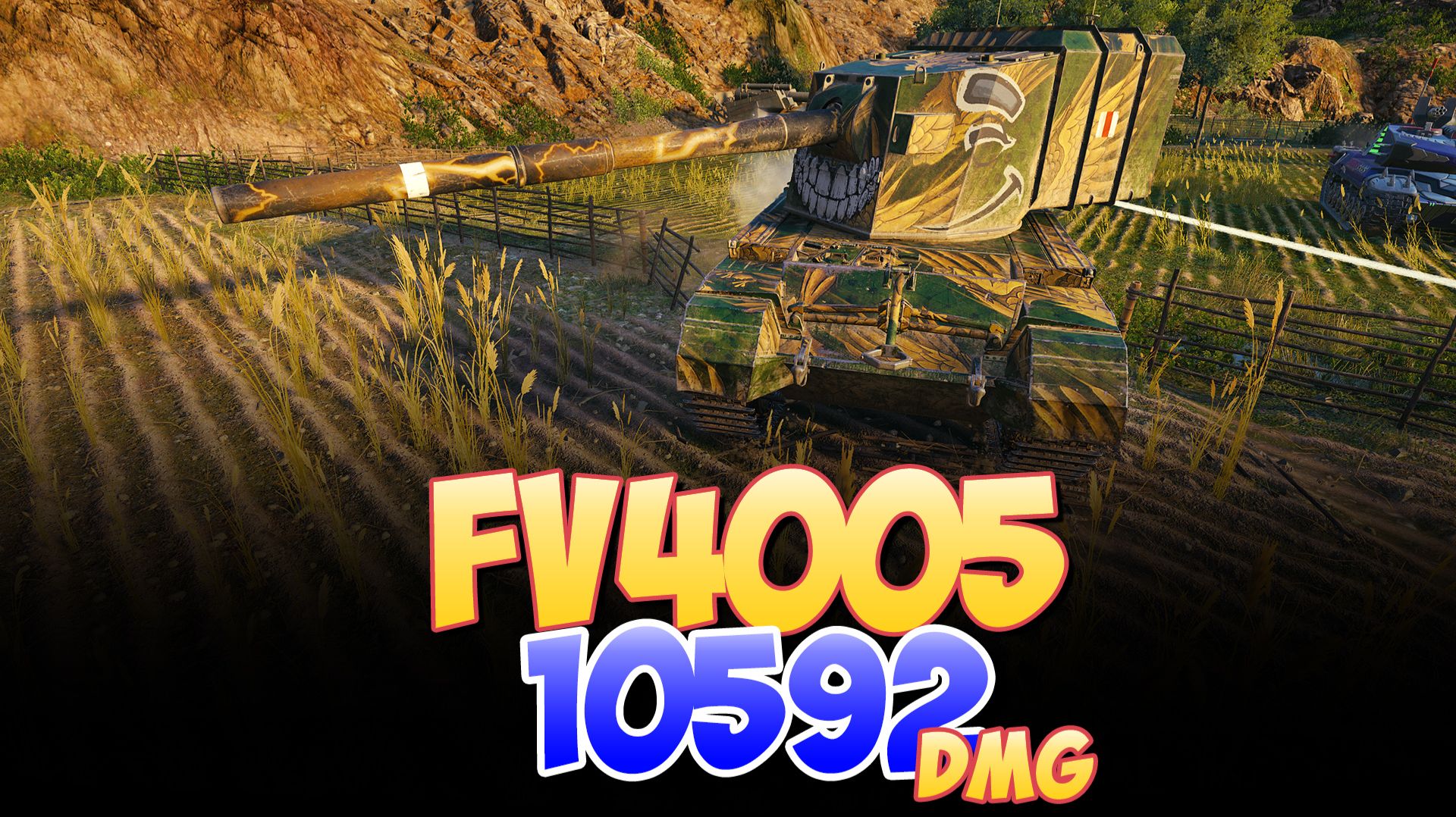 FV4005 - 4 Фрагов 10.5K Урона • Мир Танков смотреть онлайн
