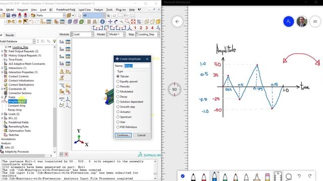 #20 ABAQUS Tutorial Defining a Cyclic Load History смотреть онлайн