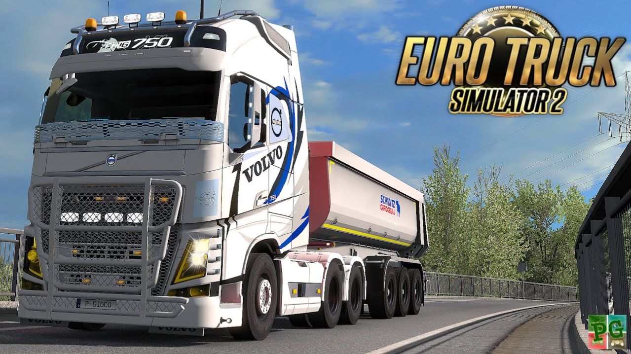 Покатушки в Euro Truck Simulator 2 смотреть онлайн