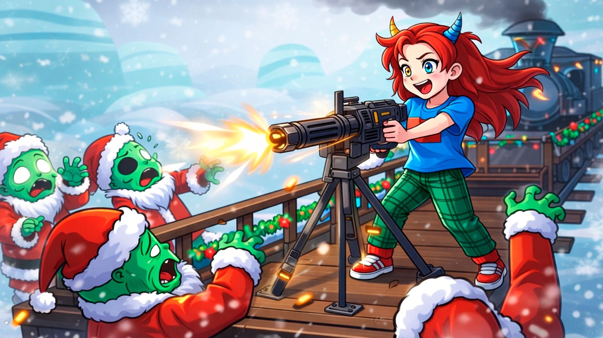 😱РОЖДЕСТВО в МЕРТВЫЕ РЕЛЬСЫ в РОБЛОКС смотреть онлайн