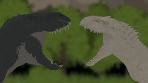 В Рекс vs Индоминус Рекс | Анимация (часть 5/8)