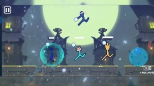 Стикмен новогодняя битва