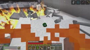 большая авария на атомной электростанции в minecraft с модом hbm nuclear tech 1.12.2 forge