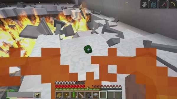 большая авария на атомной электростанции в minecraft с модом hbm nuclear tech 1.12.2 forge