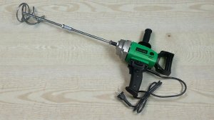 Распаковка и обзор дрели-миксера Zitrek Greenmix ZKM1300W