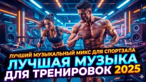 💪 Лучший музыкальный микс для спортзала. Лучшая музыка для тренировок 2025 г. 💪