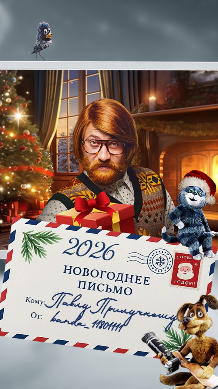 С новым 2026 годом! Банда11801111 Прилучного поздравляет! смотреть онлайн