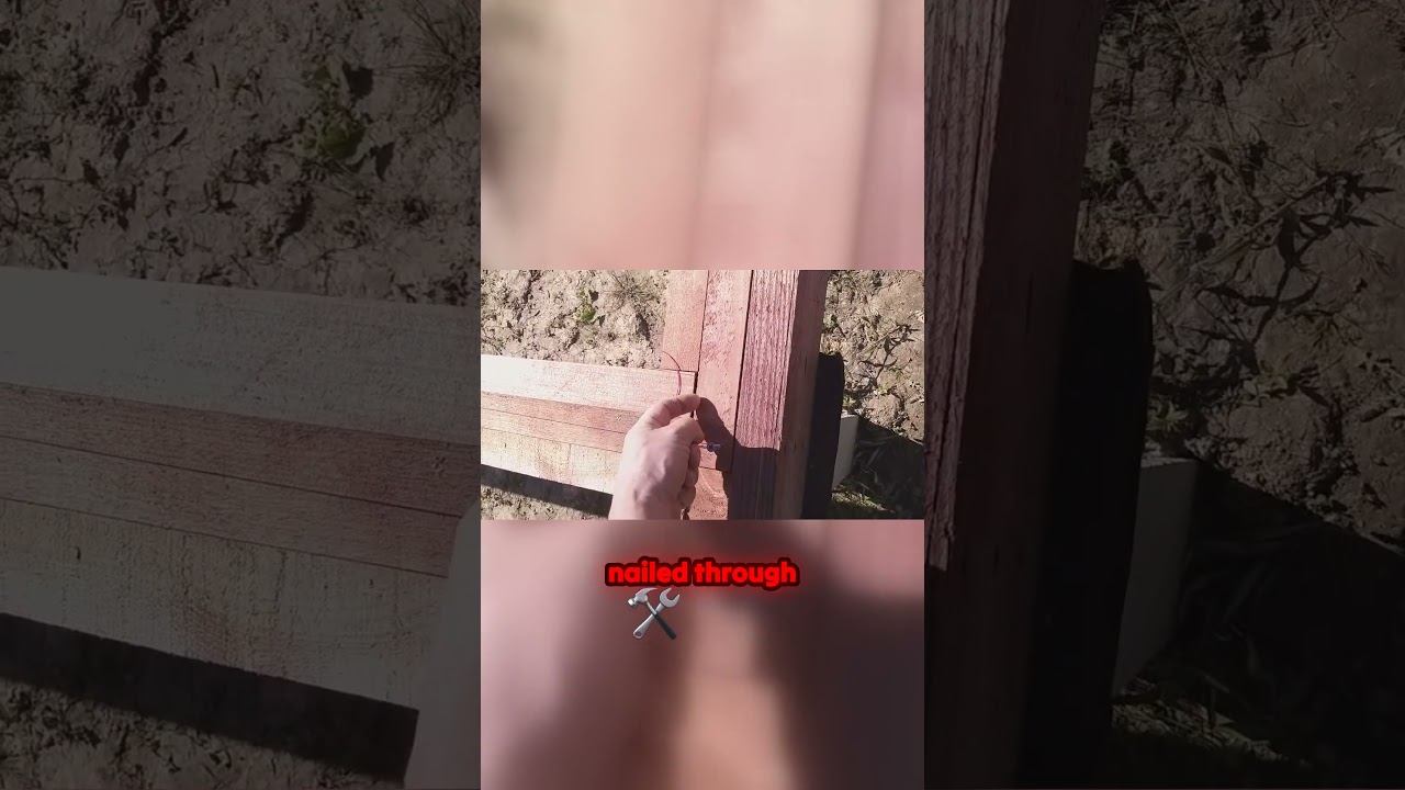 Watch How Multiple Timber Joints Are Nailed Together смотреть онлайн