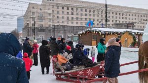1 января 2026г. Челябинск. Ледовый городок.