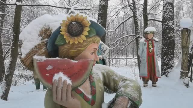 Тропа Сказок в Кузьминках и Усадьба Деда Мороза смотреть онлайн