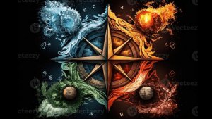 Сила стихий. Медитации. Крест стихий. Меньшикова