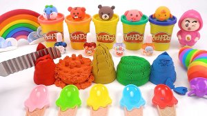 Для малышей мультики АСМР. Кинетический песок. Пластилин. Развивающие игры