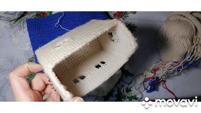 СП " Вязаные уютные мелочи 2" с Танзилей Галиуллиной .Отчёт 2 новогодний декор. смотреть онлайн